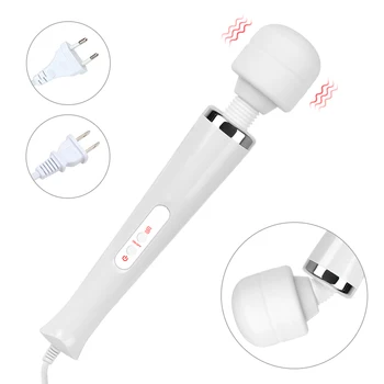 IKOKY ビッグサイズ AV ロッドスティック G スポットマッサージ 10 スピードバイブレーター大人のおもちゃ女性のための魔法の杖マッサージクリトリス刺激装置