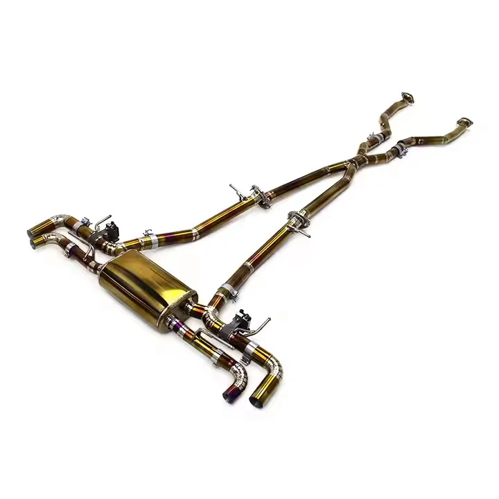 

Yooking Titanium Catback Exhaust For Lexus LC500 5.0L 2016-2018 Muffler Escape Car Exhaust System