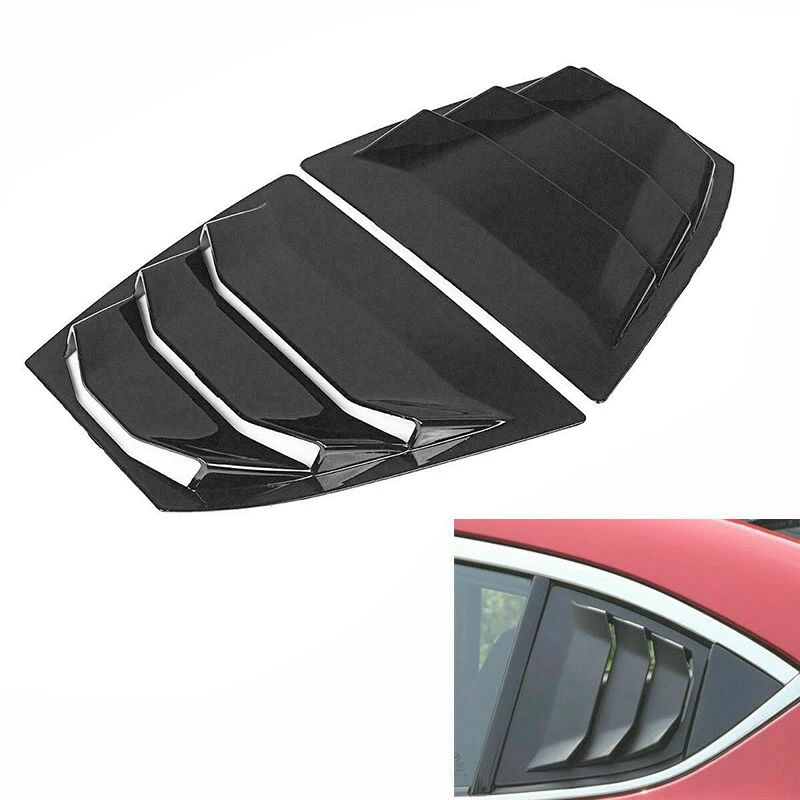 

Треугольные оконные жалюзи заднего стекла для Mazda 3 Axela 4Dr Sedan 2014-2018, треугольные оконные защитные крышки, автомобильные аксессуары