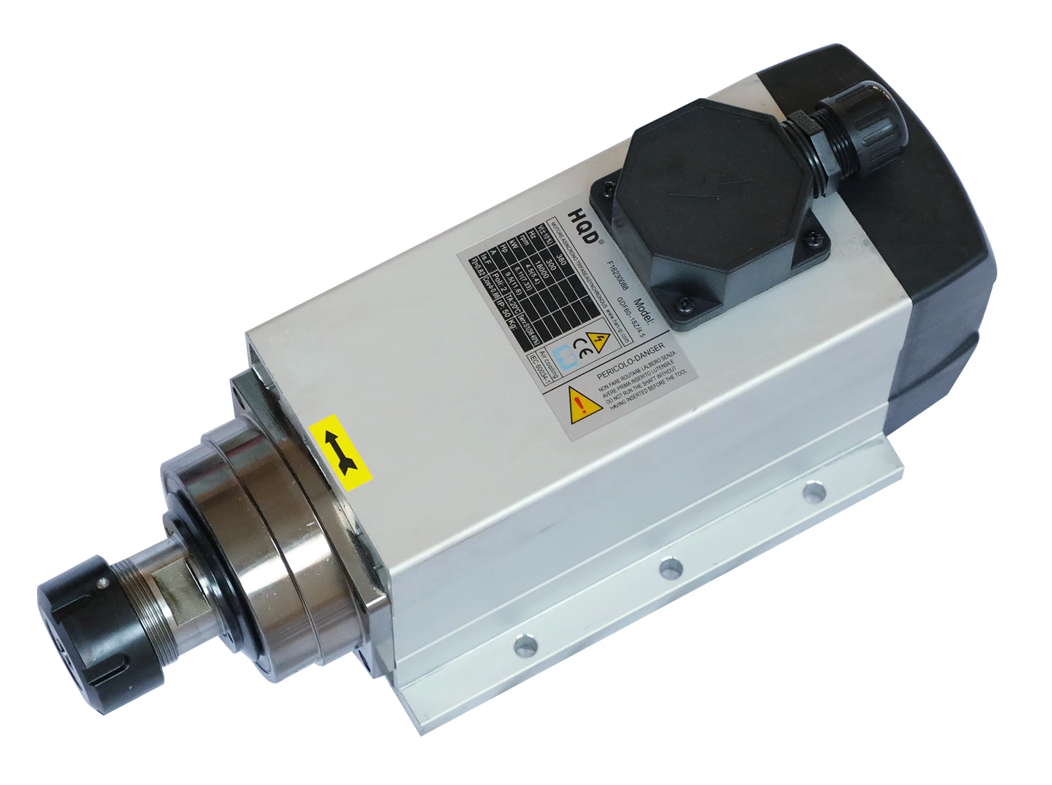 3.5kw ER20 AIr Cooling CNC محرك المغزل النجارة GDF53-18Z/3.5