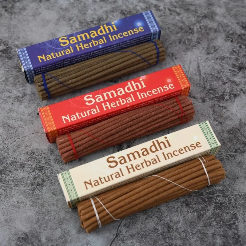 Nepal Handmade Tibetan Thread Incense Natural Plant Home Indoor Incense Purification Air/soothing Spirit/meditation Sleep Aid