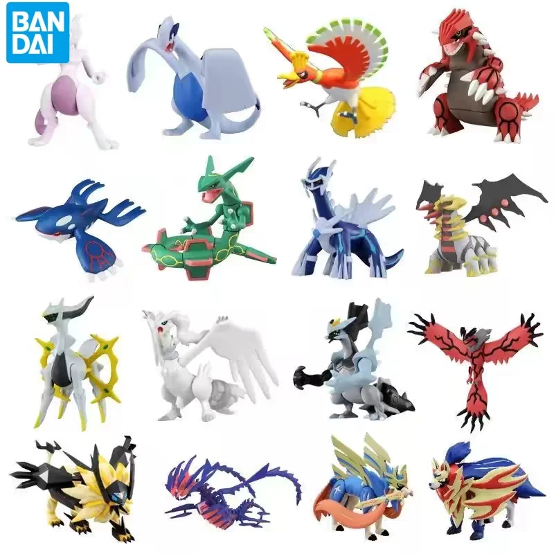 quente-original-bandai-pokemon-modelo-kit-rapido-anime-pikachu-charmander-mew-eevee-figura-de-acao-montagem-modelo-brinquedos-para-criancas