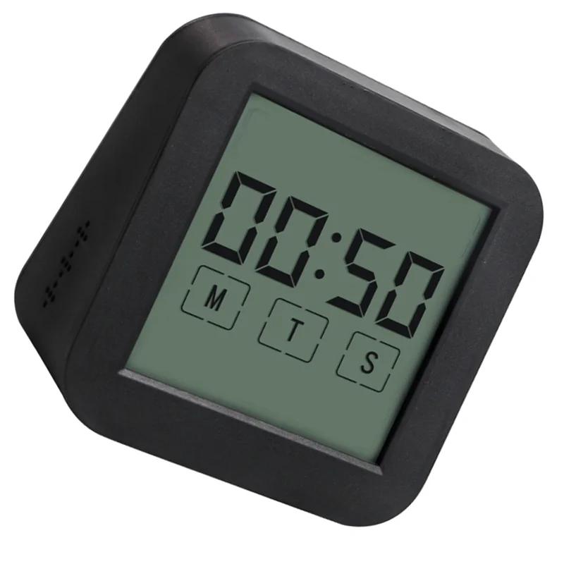 SQPP-مؤقت الرطوبة شاشة مزدوجة LCD شاشة ديجيتال تعمل باللمس مناسبة للطهي في المطبخ مناسبة للتعلم