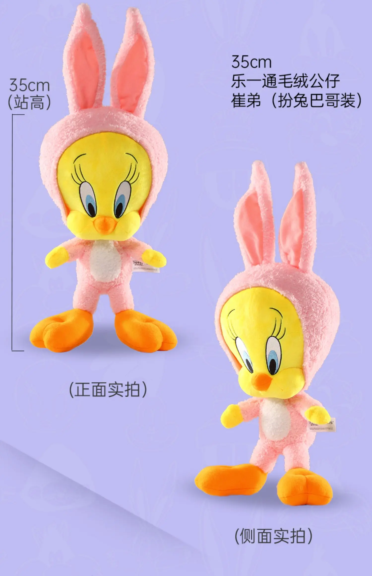 ルーニー・テューンズピンクトゥイーティー鳥タスマニアデビルコスプレ