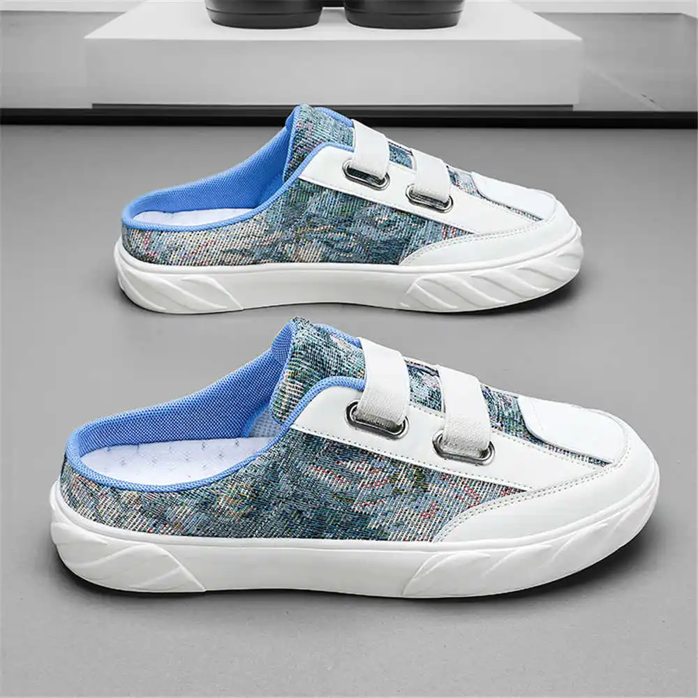 

Хлопковые мужские модные сандалии с круглыми ногами, уличные тапочки, мужская обувь, белые кроссовки, мужские спортивные новые стильные баскетбольные высококачественные кроссовки