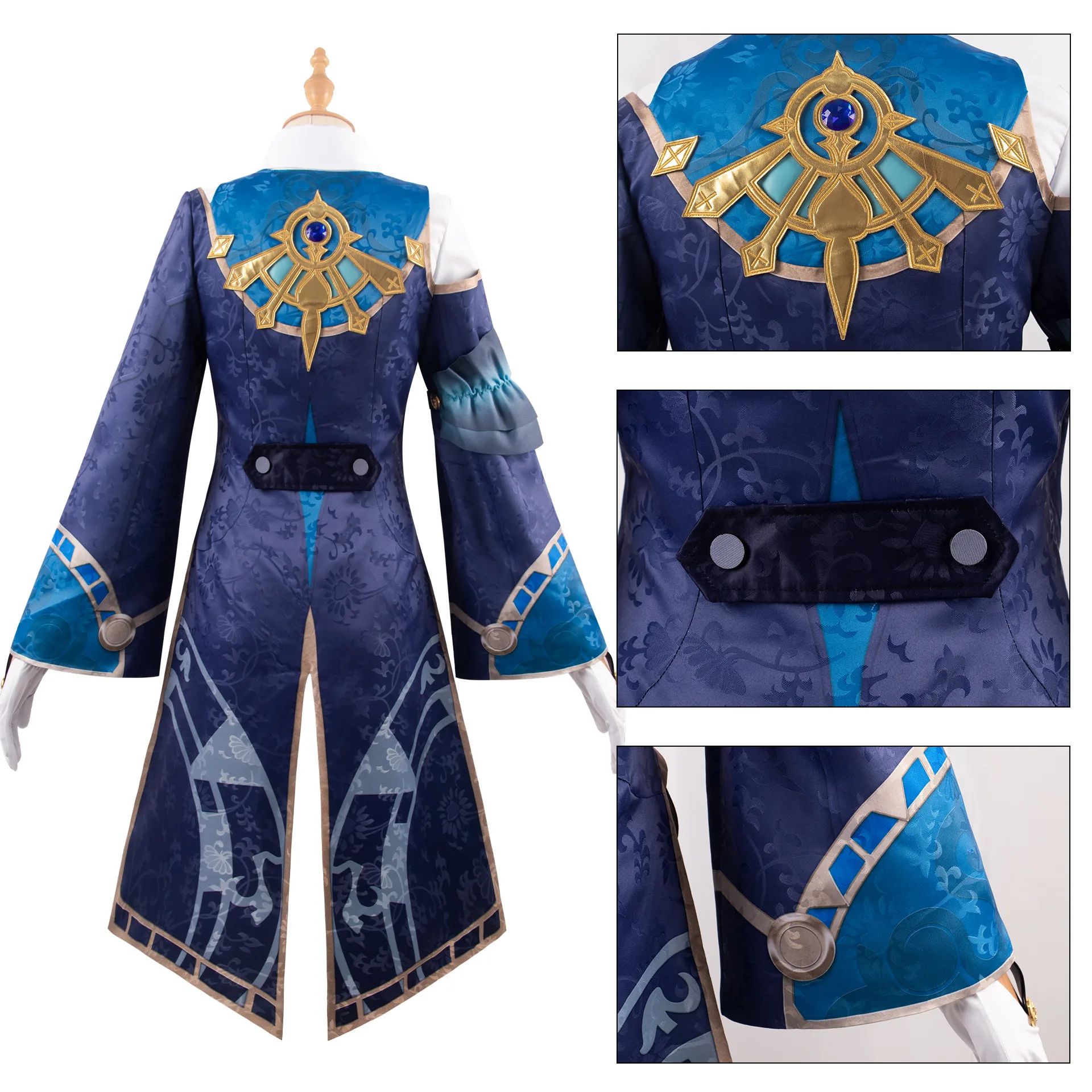 Honkai Star Rail Misha Cosplay Kostuum Knap Uniform Pak Voor Mannen Halloween Carnaval Play Party Comic Con Outfits Kleding