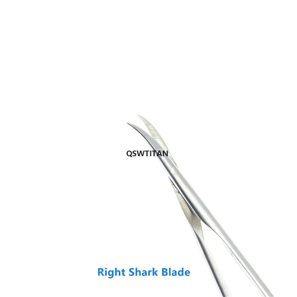 Neuro Micro Scissors with Shark Blade Tip 1pcs Microscissors Surgical Instruments Stainless Steel