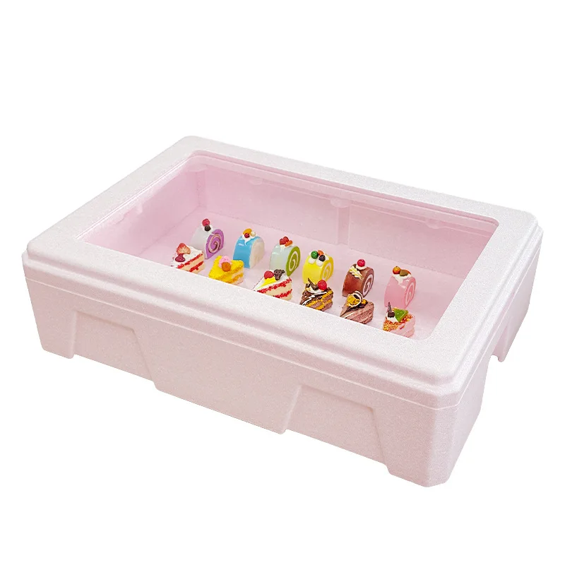 EPP Food Grade Incubator 24L Tiramisu Cake Ice Cream Outdoor Commercial Stall Refrigerated