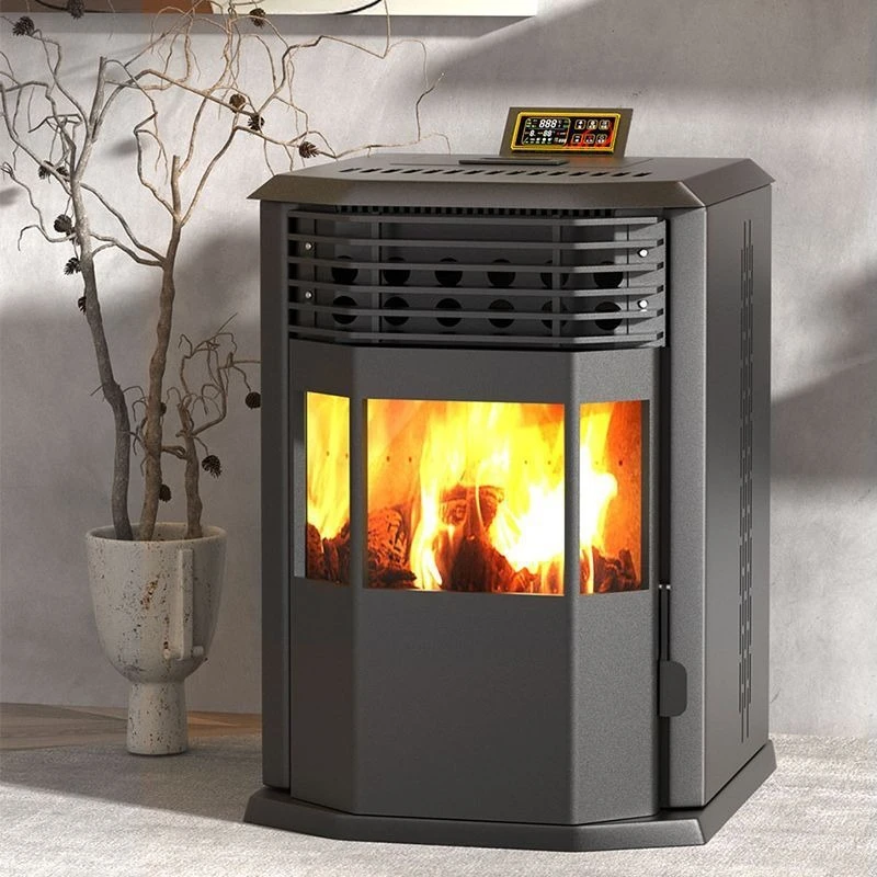 

High-end European biomass pellet heating stove firewood dual-purpose commercial friendly fuel energy-saving household smoke-free