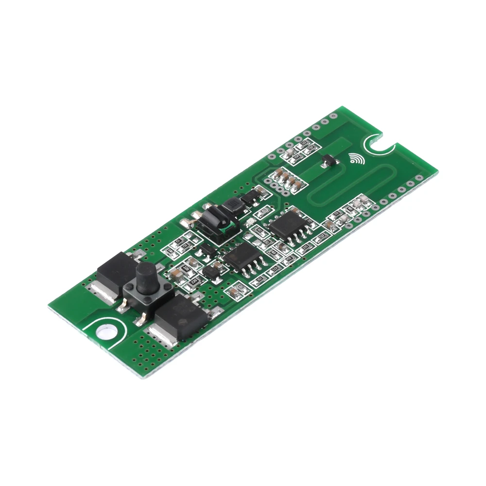 Imagem -02 - Placa de Controle Automático da Lâmpada com Controle Remoto Led Solar Driver Board Multi-function Creative Indução do Corpo Humano 3.2v 3.7v
