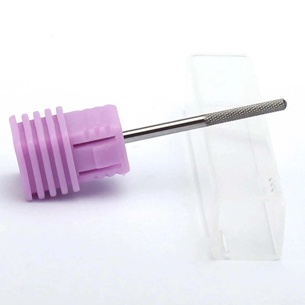 

Твердосплавная пилочка для ногтей, амортизирующие аксессуары для оборудования для ногтей, 1 шт., сверло для ногтей из твердого сплава для фрезы с режущей дрелью