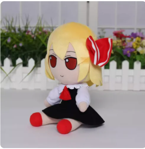 Figura bonita de Anime TouHou Project Fumo Rumia, Cosplay, chica sentada, almohada Kawaii, regalos