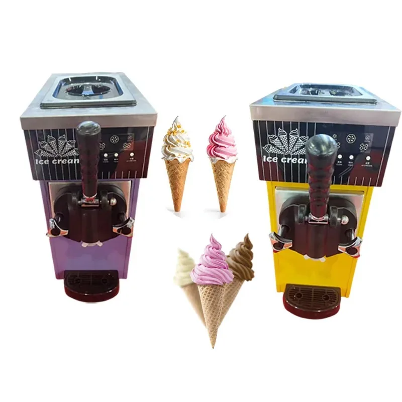 Commercial Automatic Yogurt & Ice Cream Maker Soft Serve Machine For Use Electric Power Source For Car Use