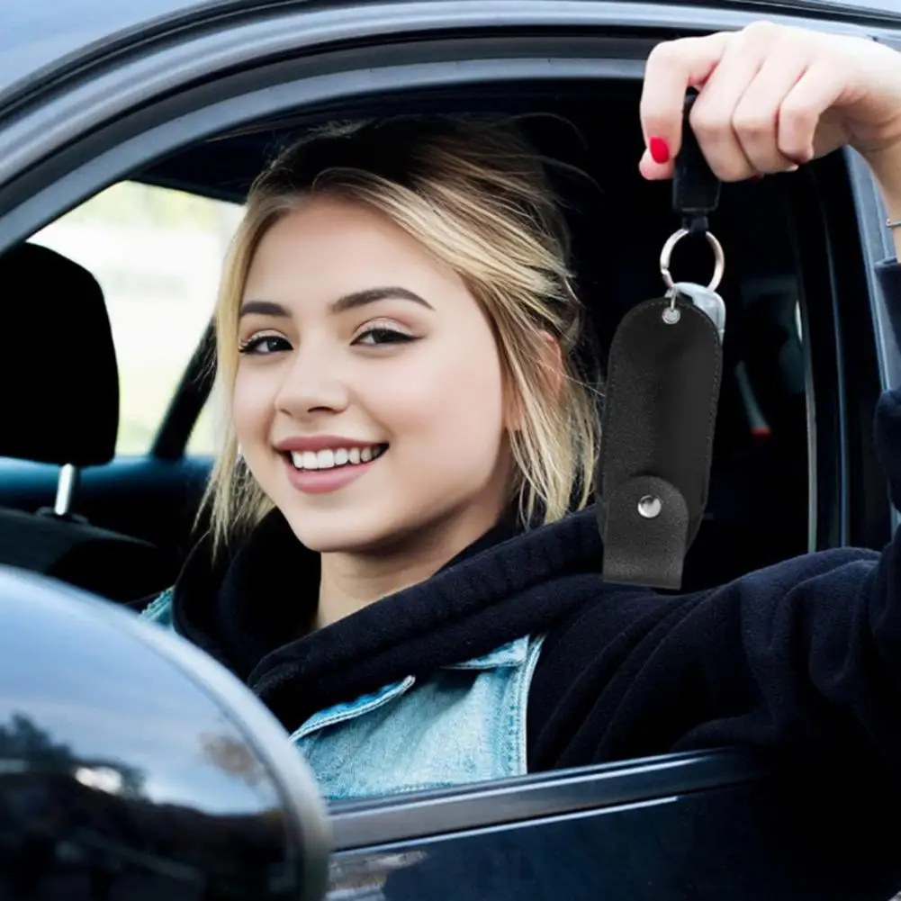 Mini Portable Spray Keychain Storage Bag Keychain Spray Holster Bag Compact Self defent Spray Holder Keychain with Cover