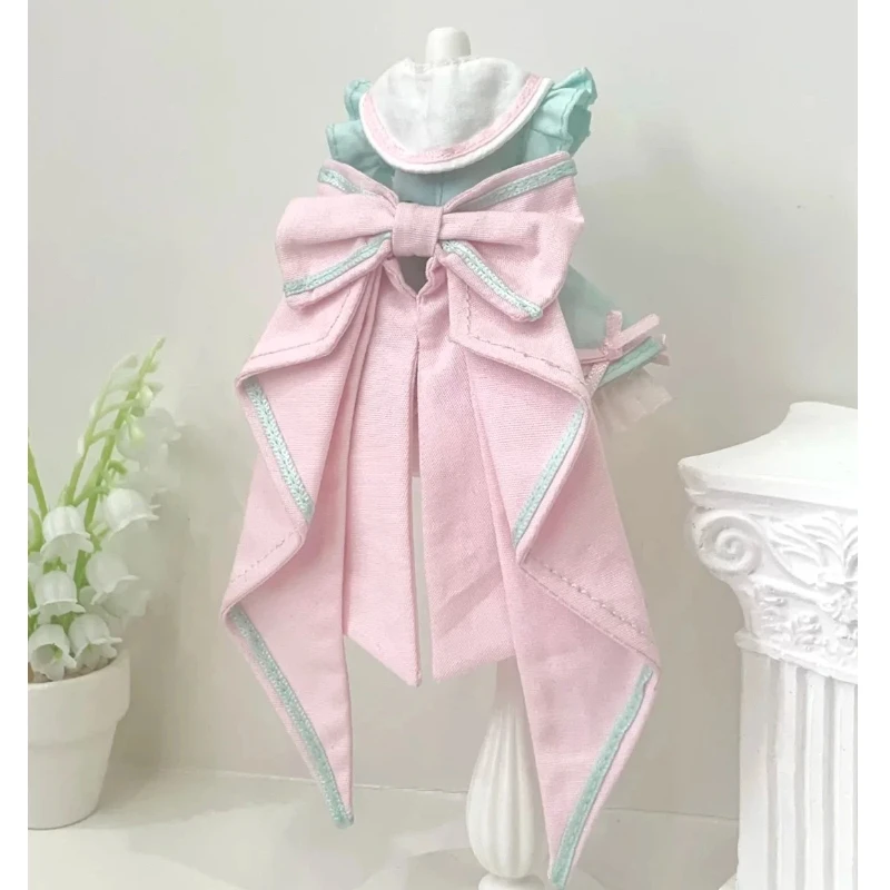 Come4free Daily Collection Mint Peach Outfits Ob11 Puppenkleidung Passend für Bjd Puppenzubehör Niedliche Puppenkleidung