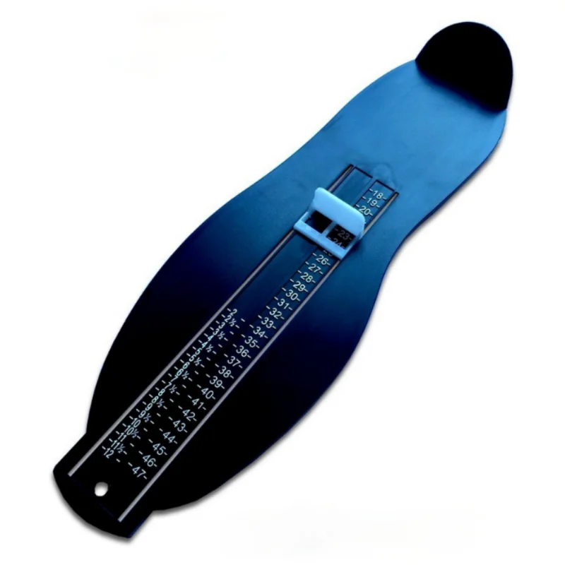 1 Pcs  Durable Adults Foot Measuring Device Helper Shoes Size Gauge Ruler Adjustable Range Measurer Tool Foot Care Tool