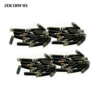 200pcs/Lot 125KHZ/134.2KHZ 2.12*12mm/1.4*8mm Microchip Animal RFID Tag With EM4305 Chip ISO11784/5 FDX-B