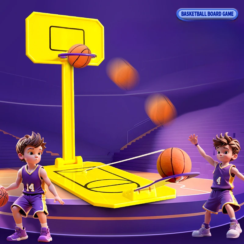 Jeu de société de basket-ball amusant, jeu de sport coule parent-enfant, tir du bout des doigts, jouets de décompression, cadeau, école Maitresse