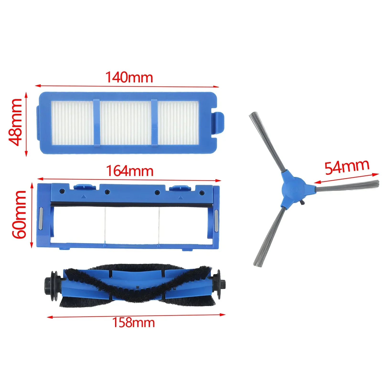 

Efficient For G40G40 Hybrid+ Filters Brush Kit for For RoboVac Deep Cleaning Abilities Long lasting Performance