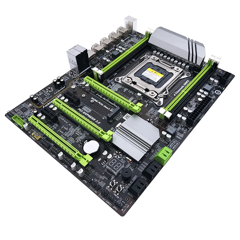 X79T LGA 2011 وحدة المعالجة المركزية اللوحة الرئيسية USB3.0 4 DDR3 اللوحة الأم للكمبيوتر المكتبي