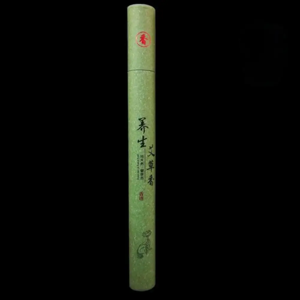 1/2Box Sandalwood Mugwort Scent Incense Stick Tranquilize Mind Home Office Bedroom Refreshing Scent Natural 20g/Box
