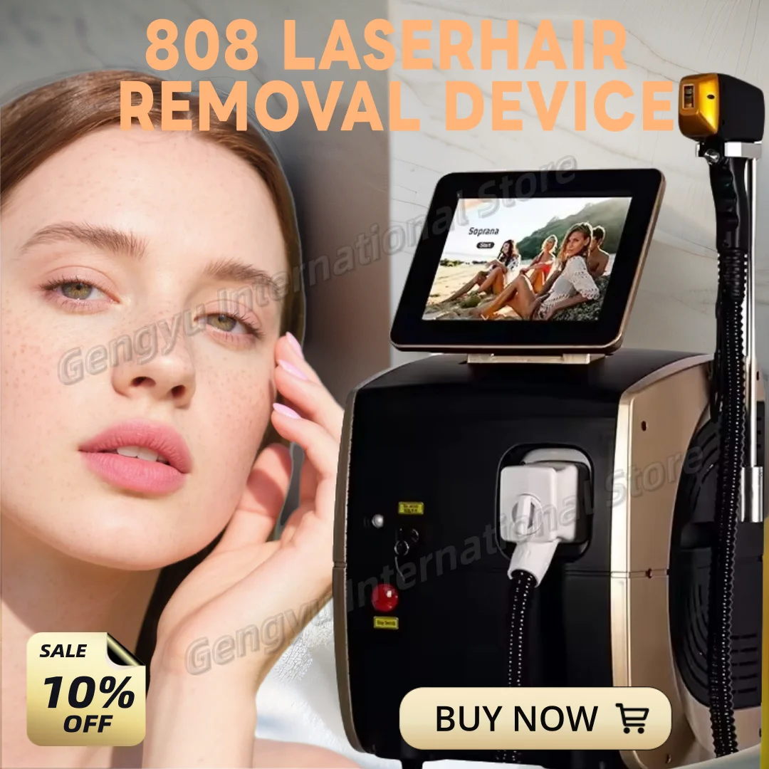 

Professional Soprano Diode Ice Titanium 808nm Diode Laser Body Hair Removal Machine 4 Wave Device 2025 Permanent 4000w