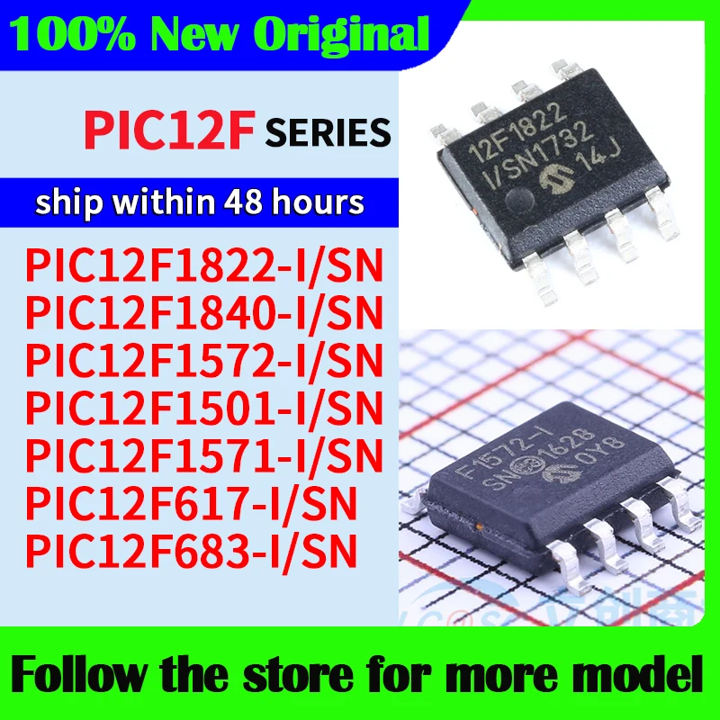 

PIC12F1822-I/SN PIC12F1840-I/SN PIC12F617-I/SN PIC12F1572-I/SN PIC12F683-I/SN PIC12F1501-I/SN PIC12F1571-I/SN В наличии