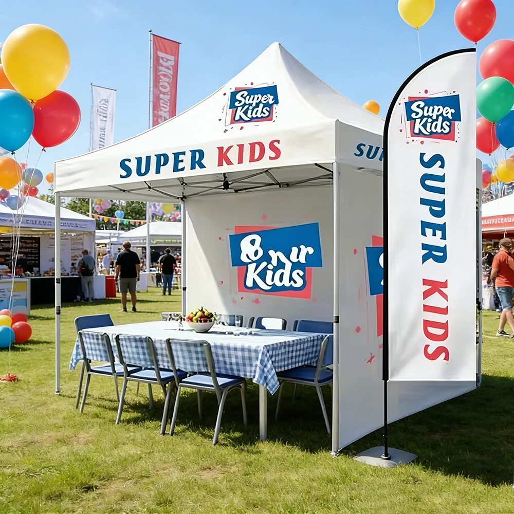 Настраиваемый рекламный тент с – обзор и цена Gazebo Pop Up