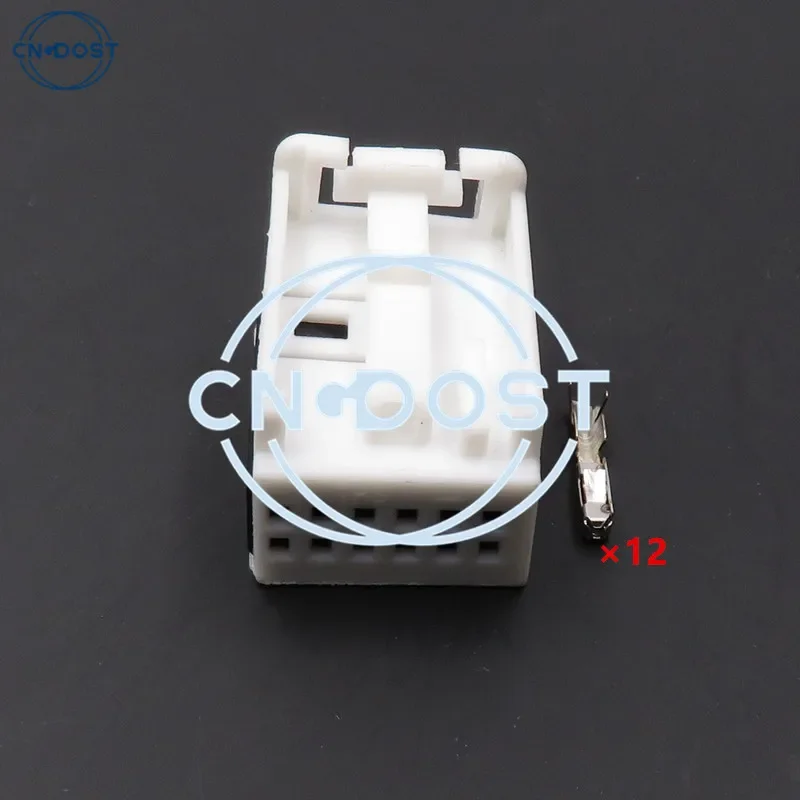 1 Set 12 Pin 0-1394048-1 3B7035447 2-1355524-3 Automobile Back View Image Bluetooth Unsealed Plug AC Assembly For VW Audi