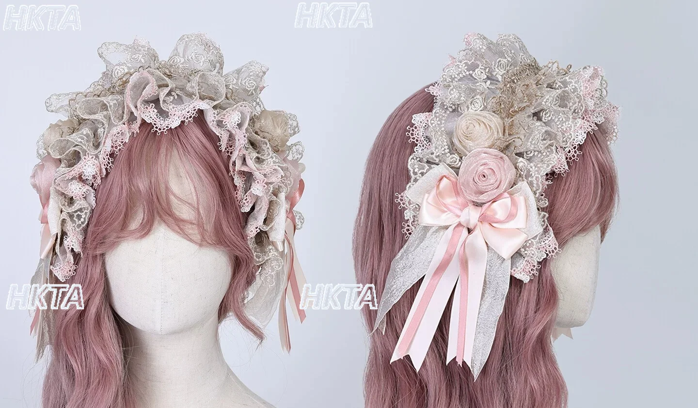 serre-tete-en-dentelle-elegante-avec-nœud-floral-style-industrie-lourde-japonaise-pour-mariage-mignon-et-doux-style-lolita-pinces-a-cheveux-accessoires-vestimentaires-pour-femmes