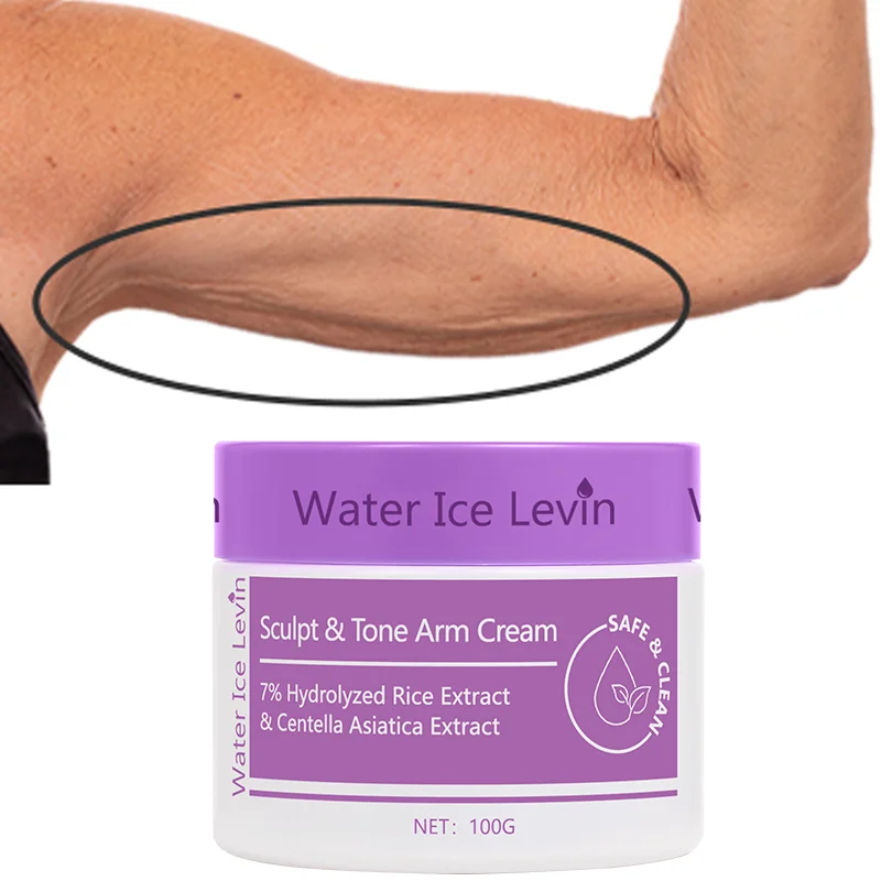 Crema para brazos para escultura y acondicionamiento 7% extracto de arroz hidrolizado y extracto de tomillo, cuidado de la piel y cuidado hidratante