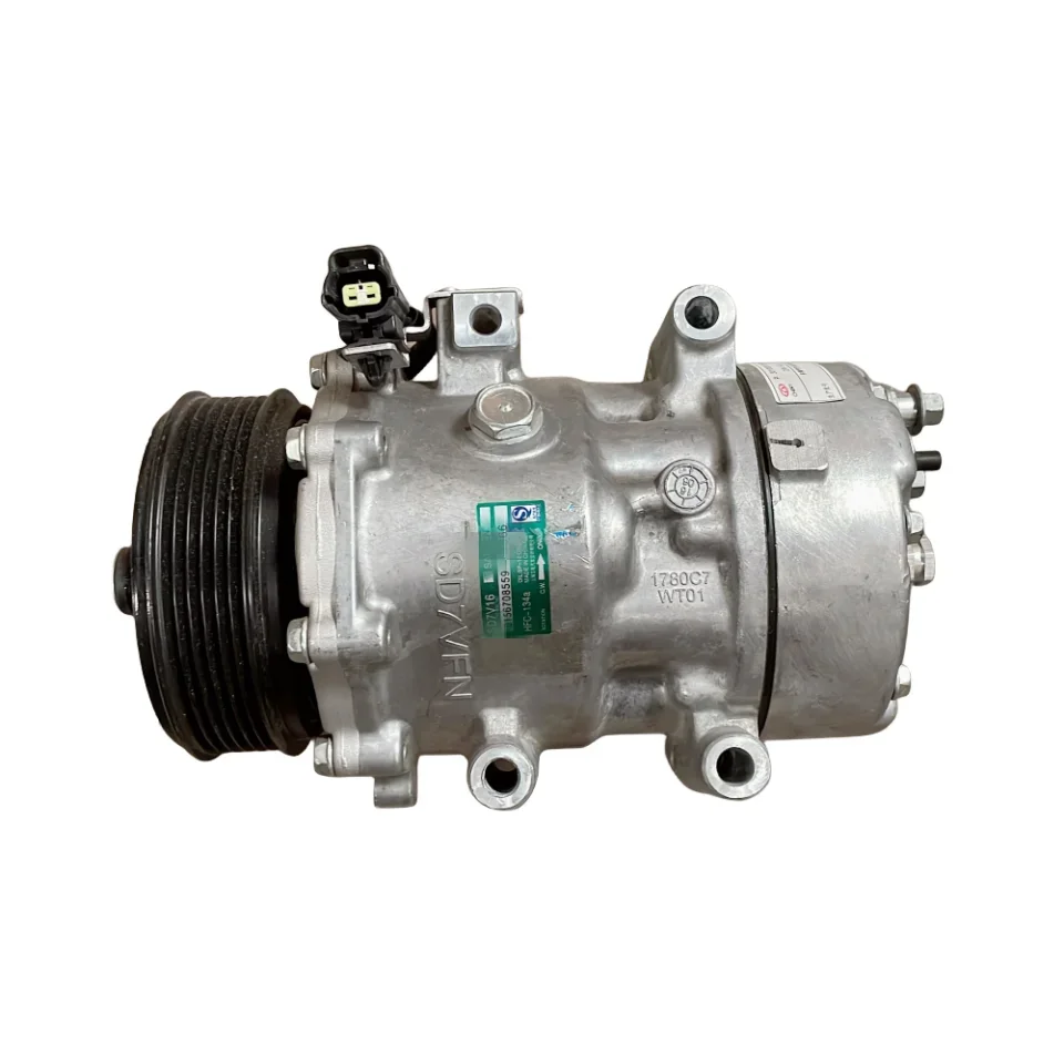 Peças de reposição automotivas sistema de ar condicionado T21-8103010 conjunto de compressor ac de carro por atacado para chery T21