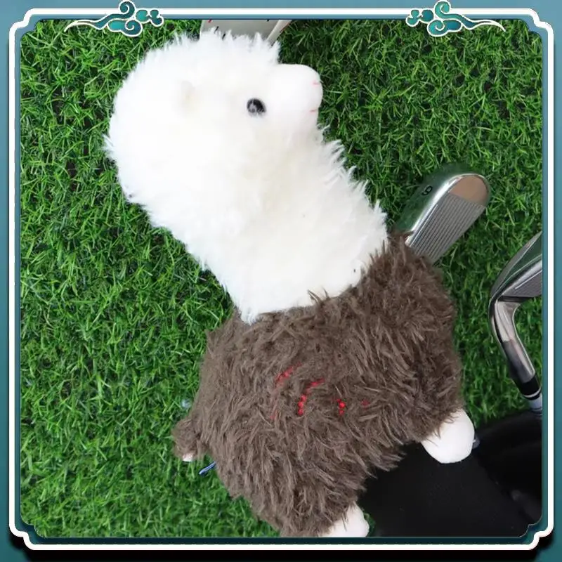 Niezawodne, urocze pokrowce na miotacze golfowe Alpaca Blade Club Headcover Golf Protector Cover Pasuje do miotaczy Blade dla mężczyzn i kobiet