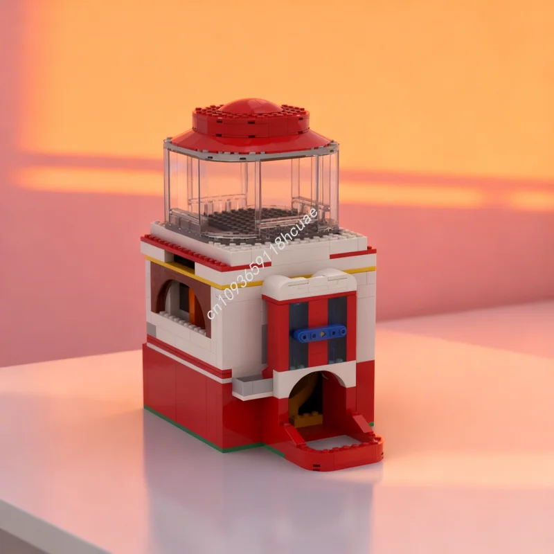 466-個-moc-ガムボールマシンクリエイターエキスパートモデルビルディングブロックアーキテクチャ-diy-クリエイティブクリスマスギフトアイデアおもちゃ教育