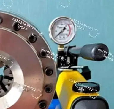 Portable Manual Liquid Compression Pipe Press with  7 sets of molds Small Household High Pressure Oil Pipe Explosion-proof Pipe