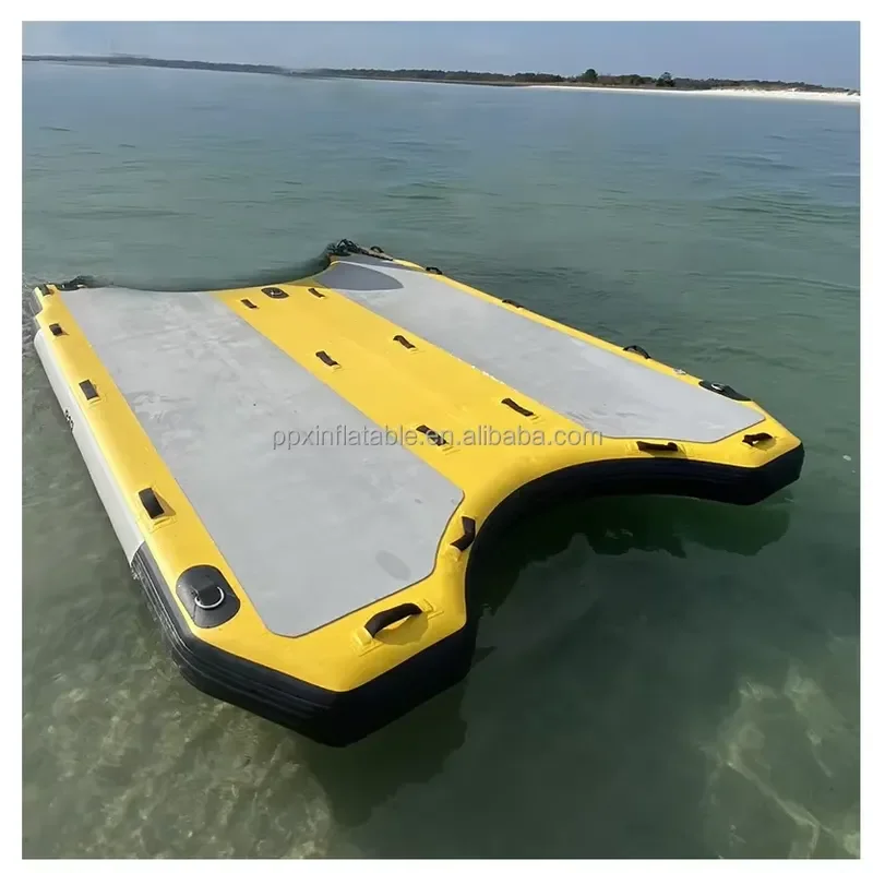 Water Sport Eva Pad Mat Mattress Leisure Land Floating Pontoon Entertainment Sea Jetski Yacht Dock Inflatable Floating
