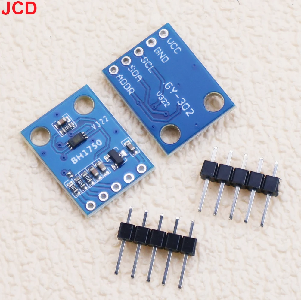JCD 1/3pcs GY-302 BH1750 BH1750FVI Light Intensity Illumination Module Digital Optical Intensity Illumination Sensor For Arduino