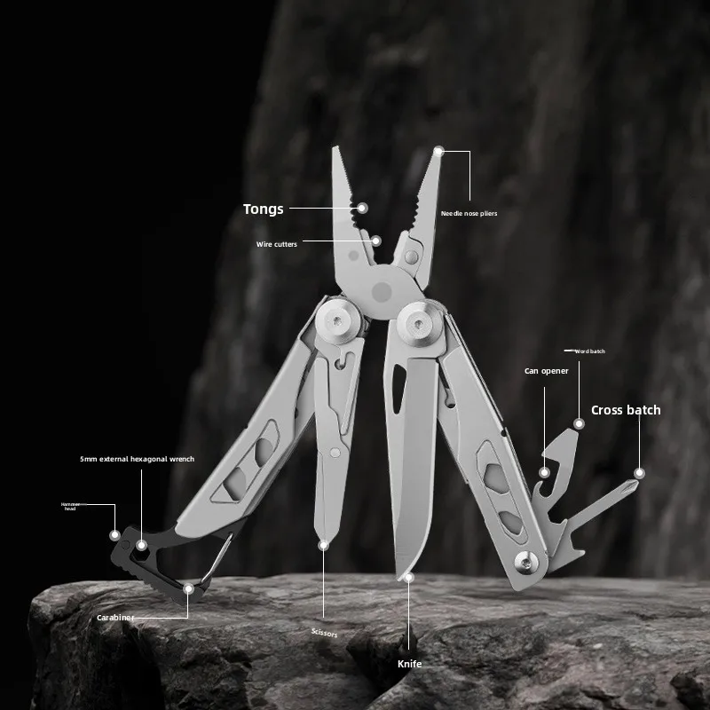

Тактический складной многофункциональный инструмент, плоскогубцы - универсальный нож EDC, инструмент для выживания на природе, кемпинга, портативный гаджет