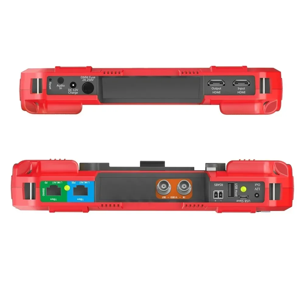 A82 7 Inch H.265  Wifi CCTV Network Tester 4K HD IP TVI CVI AHD CVBS CCTV Camera Tester Monitor TDR Cable Test Multimeter