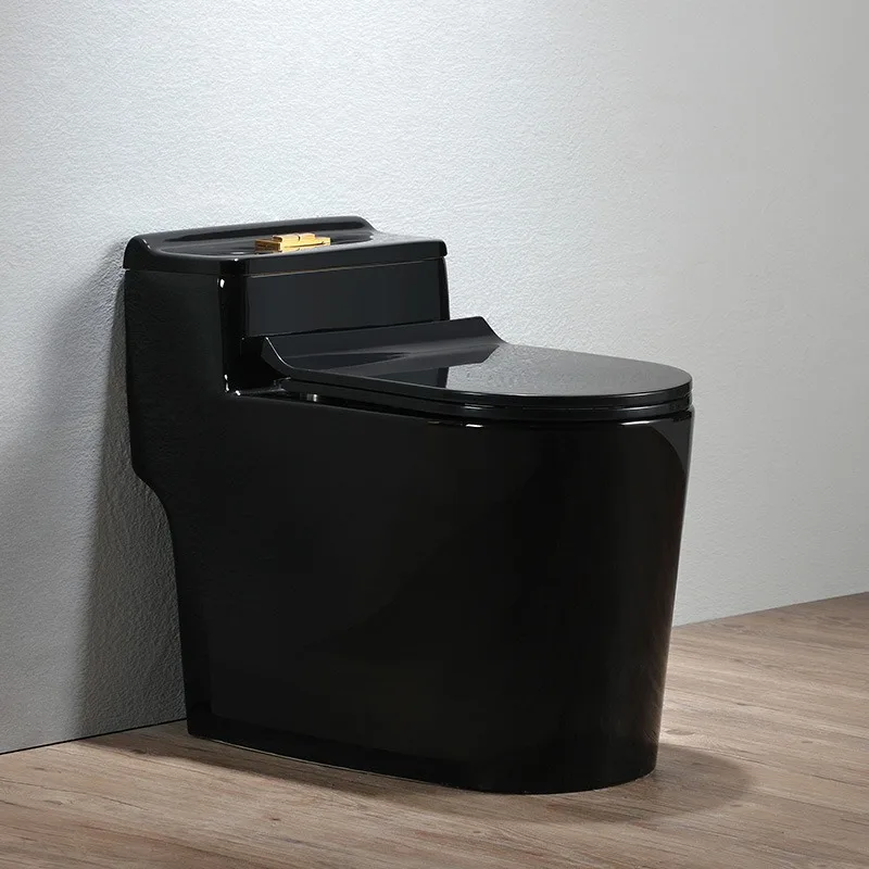 Flush toilet European ceramic water-saving personalized siphon toilet deodorant silent seat toilet