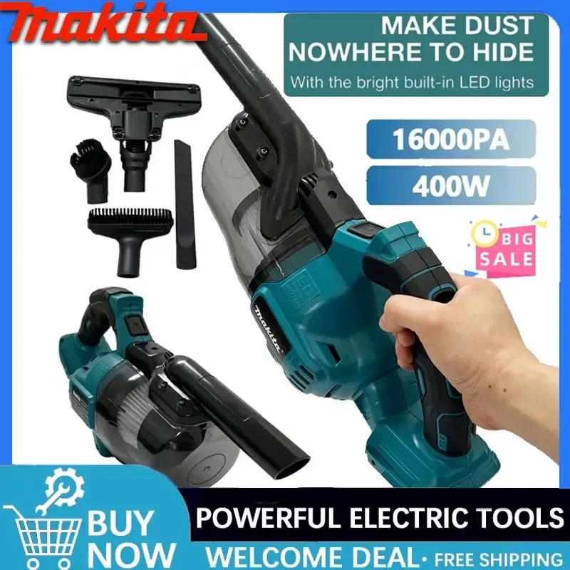 

Беспроводной пылесос Makita для пола и ковров, ручной, для уборки шерсти животных, 18В, аккумуляторный
