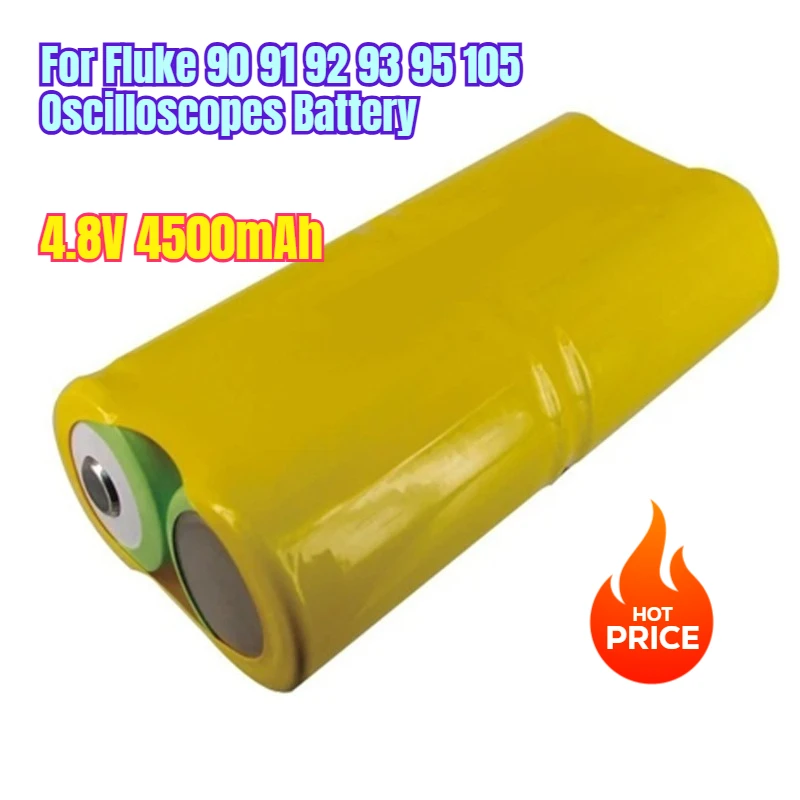 

4.8V 4500mAh PM9086 for Fluke 90 91 92 93 95 105 Oscilloscopes Battery