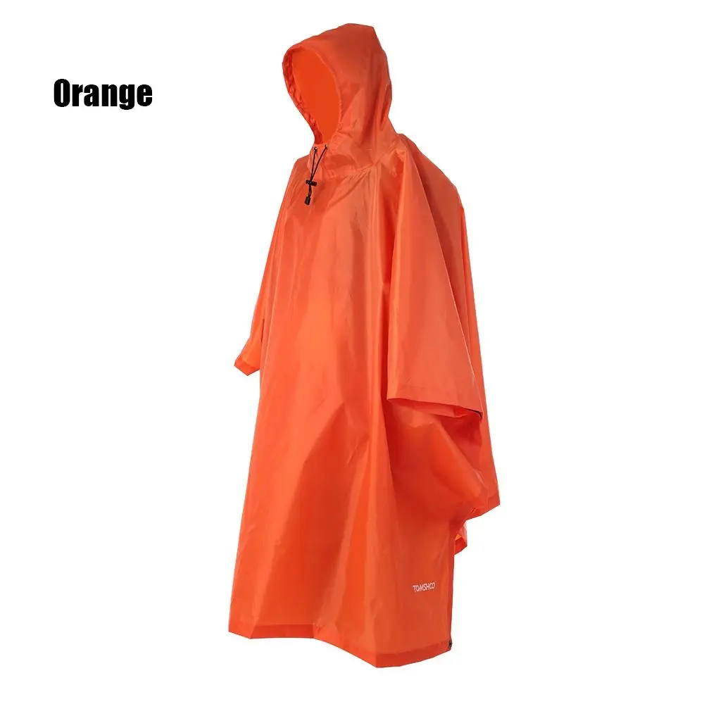 

High Quanlity 3 in 1 Camping Tent Mat Hiking Cycling Poncho Rainning Coat Hood Raincoat Backpack Rain Cover