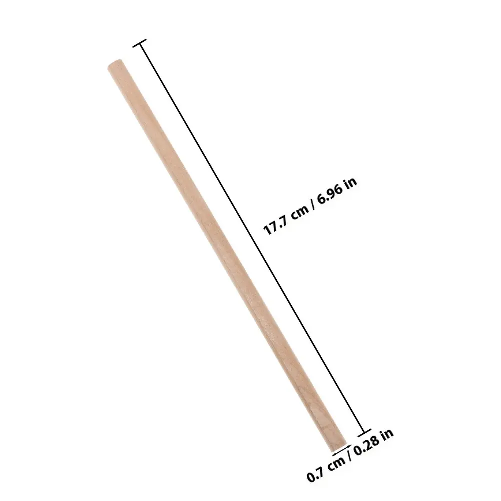 30Pcs Bulk Round Wooden Pencils Sturdy Long Lightweight Handy Convenient Multi-Use Pencils for Drawing Writing and Sketching