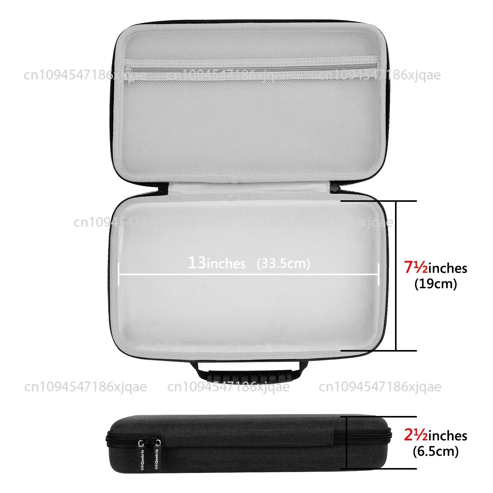 Estuche de transporte para controlador de teclado de batería AKAI MPK Mini MK3; protección anticolisión