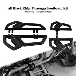 Motorcycle Driver Passenger Floorboard Front Rear Footpegs For Harley Touring FLHR Street Electra Glide FLTR Softail FL Fat Boy
