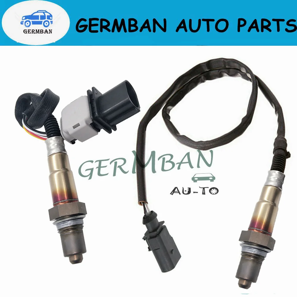 

234-5019 234-4754 2Pcs Upstream+Downstream Oxygen Sensor For Audi A4 A5 A6 Allroad Q5 2.0L Turbo 04E906262G 07P906265H 2345021