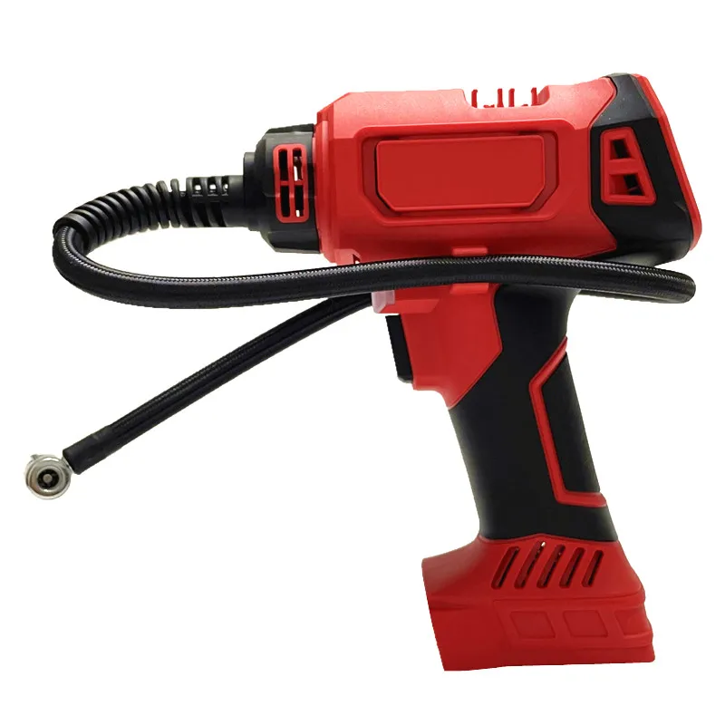 Compatible For Milwaukee 18V Battery Cordless Electric Air Pump Car Tire Automatic Inflator Handheld Air Compressor Rechargeable