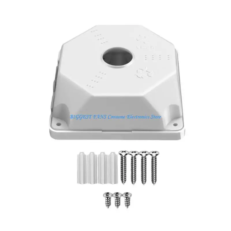 Long dure boîte jonction imperméable pour les installations support plafond caméra