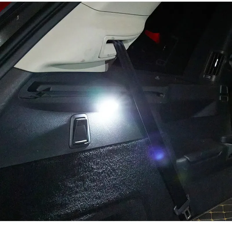 

LED CANBUS Car Door Glove Box Trunk Atmosphere Lamps Indoor Projector Footwell Lights Lamp For Volvo XC90 2012~2024 Accessories